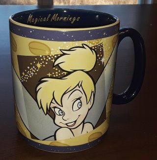 Disney Tinkerbell " Magical Mornings " Extra Large Coffee Mug