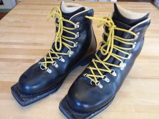 Asolo Extreme Vintage Telemark Boots 10 Uk 75 Mm