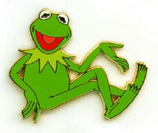 Disney Jim Henson Muppets Kermit The Frog Pin