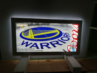 Nba Warriors 2017 Champs.  Led (neon Style) Coors Light Beer (led) Sign