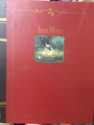Walt Disney Snow White And The Seven Dwarfs Storybook 8 Christmas Ornament Set