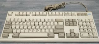 Vintage 1993 Ibm Model M2 Ps/2 Clicky Keyboard 1395300