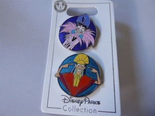 Disney Trading Pins Emperors Groove Kuzco And Yzma Two Pin Set