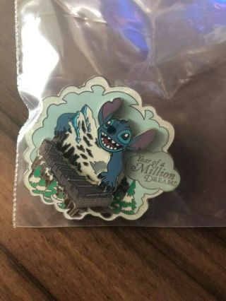 Disney Year Of A Million Dreams Expedition Everest Stitch Le 1500 Pin