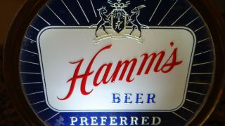 Scarce 1950s Vtg Hamms Brewery Beer Bar Lighted Cash Register Sign Price Bros 2