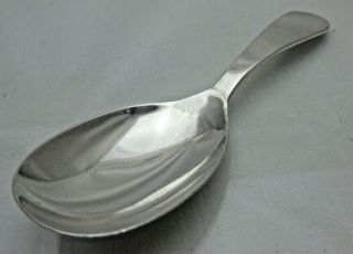 Vintage Solid Sterling Silver Caddy Spoon (osy)