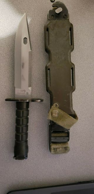M9 Bayonet Phrobis Iii Usa Army Usmc Knife With Sheath