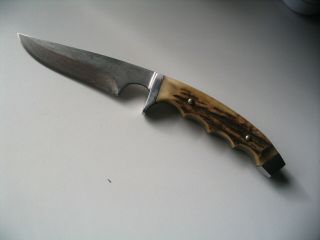 J A Henckels Friodur Knife,  Stag Handles,  Solingen Germany