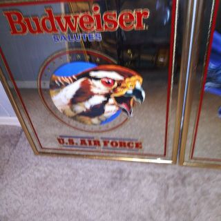 Budweiser Salutes The Military Air Force Mirror