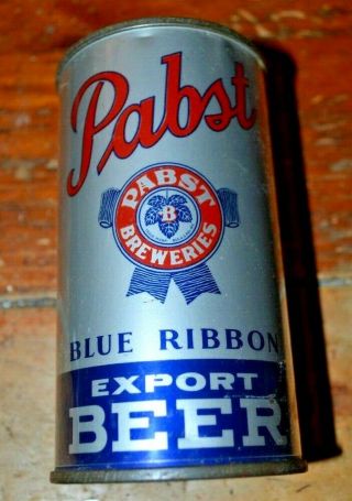 Pabst Blue Ribbon Export Irtp Red Opener Flat Top Beer Can Vanity Lid
