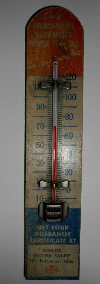 Vintage Sohio Advertising Thermometer