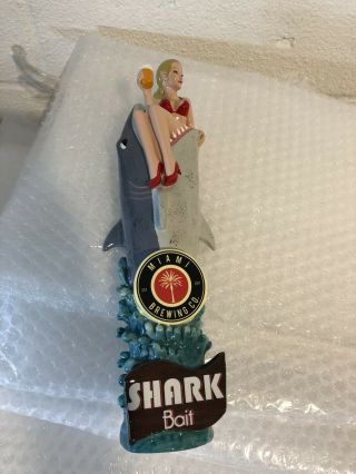 Miami Brewing Company Shark Bait Tap Handle