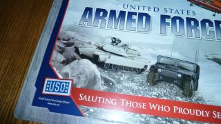 BUDWEISER UNITED STATES ARMED FORCES METAL SIGN ARMY NAVY AIR FORCE MARINES BEER 4