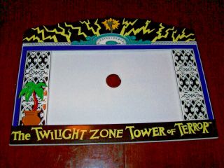 Vintage The Twilight Zone Tower Of Terror Picture Frame 5x8