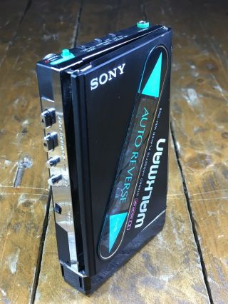Vintage Sony Wm - 100 Walkman Japan Cassette Player Untested/repair/parts/complete