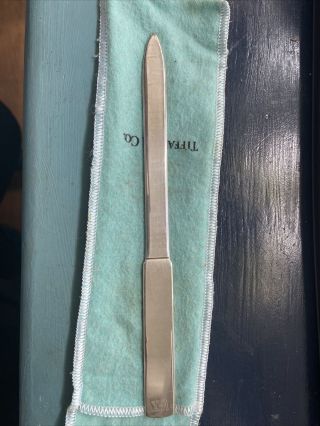 Sterling Silver Tiffany And Company Letter Opener