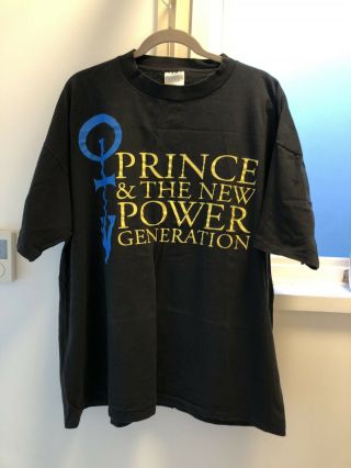 Vintage Prince & The Power Generation Jack The Rapper T - Shirt 1992 Authentic