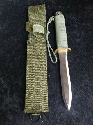Vintage,  John Ek Commando Knife W/sheath,