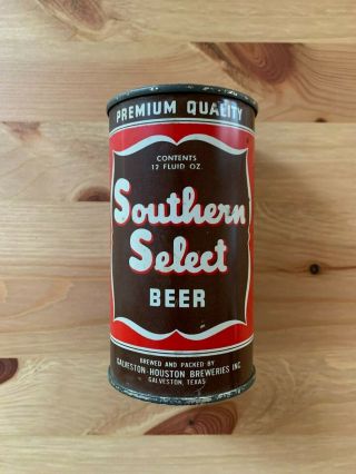 Southern Select Beer Can; Galveston Houston Breweries Inc
