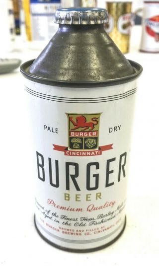 Burger Beer - - Cone Top Can W/cap Cincinnati,  Ohio