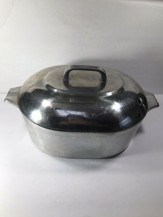 Vintage Magnalite Ghc 8 Qt Aluminum Roaster With Lid Usa
