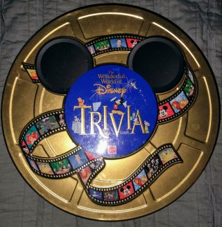 Vtg The Wonderful World Of Disney Trivia Game Circa 1997