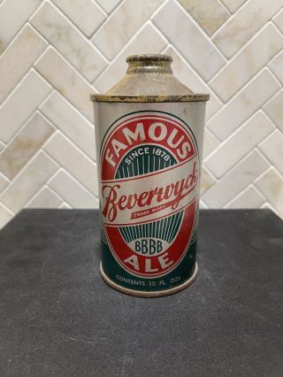 Famous Beverwyck Ale - Cone Top Beer Can
