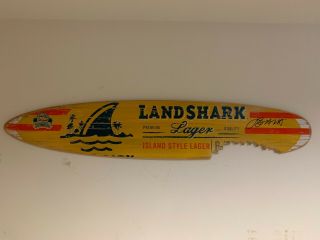 Landshark Lager Surfboard 6 