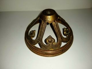 Handel Lamp,  Vintage Bronze Heat Cap,