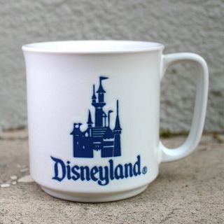 Vintage Walt Disney Disneyland Castle Ceramic Handled Coffee Mug/cup Japan