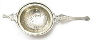 Vintage G.  H.  French & Co.  Sterling Silver Tea Strainer