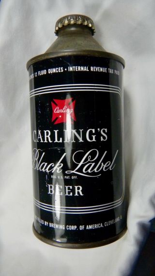 Cone Top Beer Can Carling 