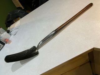 Vintage True Temper Razor Clam Shovel Steel Fox Contractor Weight Curved