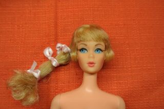 Vintage Mod Talking Barbie (mute) With Leg Issues.  Blonde And