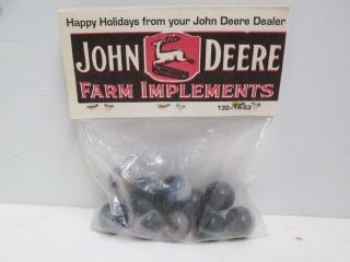 Vintage John Deere Bag Of Glass Marbles Happy Holidays Giveaway Promo