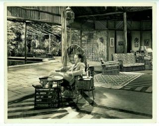 Warner Bros Vintage Test Production Photo William Powell " Gymkhana Club " 8x10