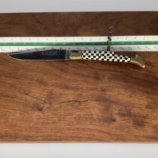 Laguiole Rossignol Knife France Corkscrew Vintage 4518 Rare