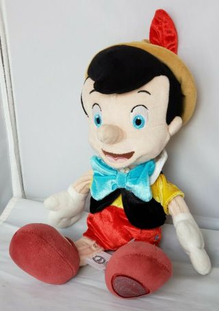 Disney Store Exclusive Pinocchio 12 " Plush Stuffed Animal Toy Doll