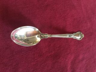 Gorham Chantilly Vintage Sterling Silver Serving Spoon 8 3/8 "