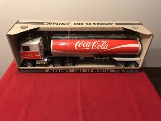 Vintage Nylint GMC Coca Cola 18 Wheeler No.  911 - Z 2