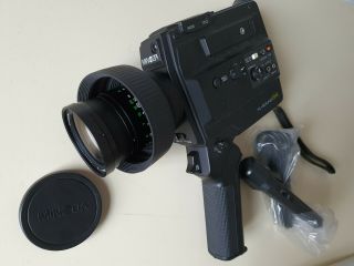 Vintage Minolta XL - Sound 84 - 8 film movie camera with microphone 3