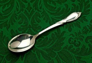 Rhapsody By International Sterling Silver Oval Soup Or Dessert Spoon 6 5/8 "