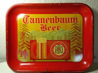 1940s Tannenbaum Beer Tray Rectangle Marathon Wi Marathon Brewing