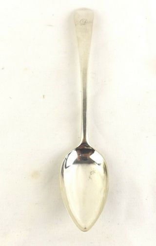 Spoon Scottish Solid Sterling Silver Old English Pattern William Cunningham 1805