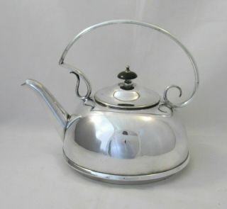 A Good Vintage Art Deco Silver Plated Kettle C1930