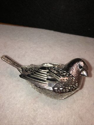 Christofle Silver Lumiere Bird Figurine France