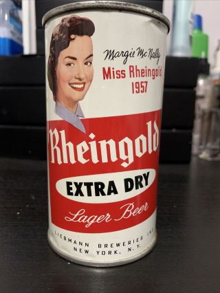 Margie Mc.  Nally Miss Rheingold 1957.  Open Beer Can 4