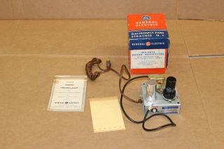 General Electric Upx - 003a Vintage Tube Phono Preamp Box,  Instructions