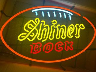 Listing for ROD ONLY Shiner Bock NFL Football Texas Neon Beer Sign Light 2