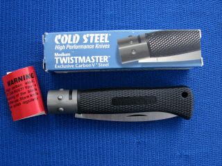 Vintage Cold Steel Medium Twistmaster 31dm Carbon V Knife Box Usa Made